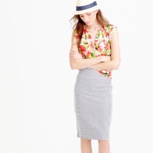 Banana Republic Skirts - Banana Republic Blue White Stripe Seersucker Skirt Banana Republic Skirts - Banana Republic Blue White Stripe Seersucker Skirt